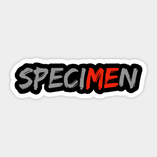Specimen Sticker